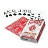 Karty Bicycle - Prestige 100% Plastik Czerwone